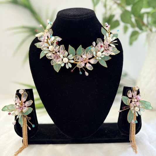 Aurelle Necklace & Earrings