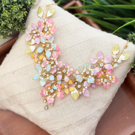 Arya Necklace & earrings