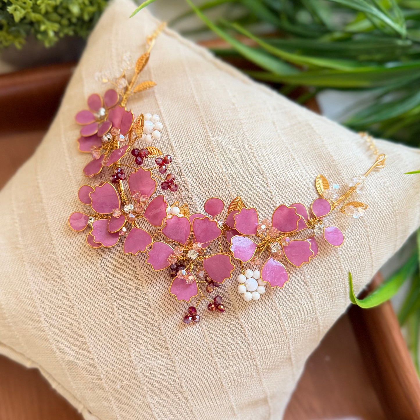 Celeste Necklace & earrings