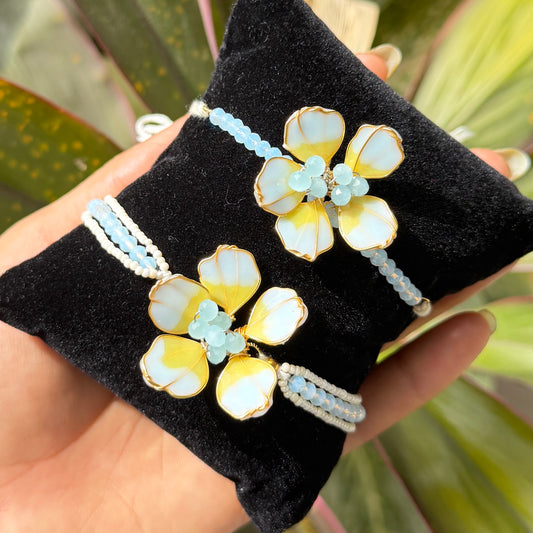 Citrine Bloom Rakhi