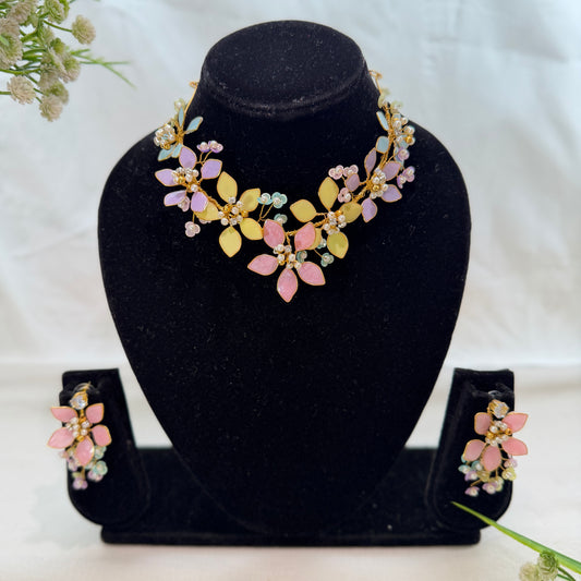 Olesya Necklace & earrings