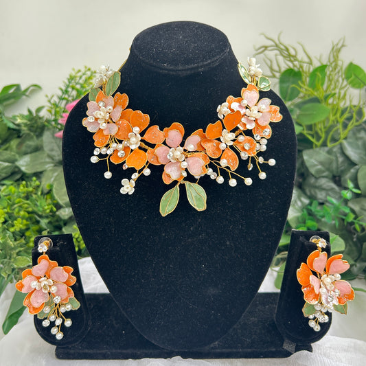 Annalise Necklace & earrings