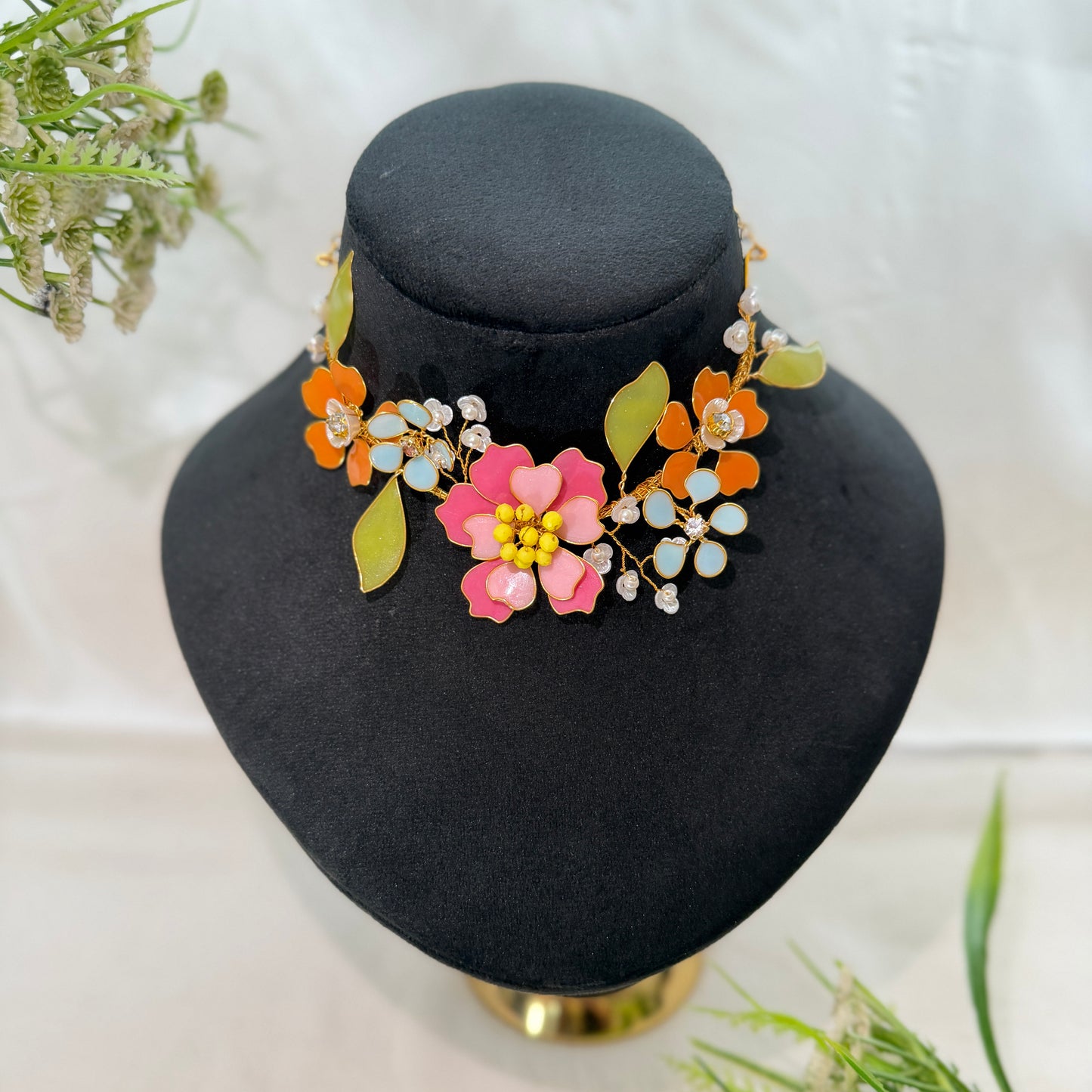 Ninel Necklace & earrings