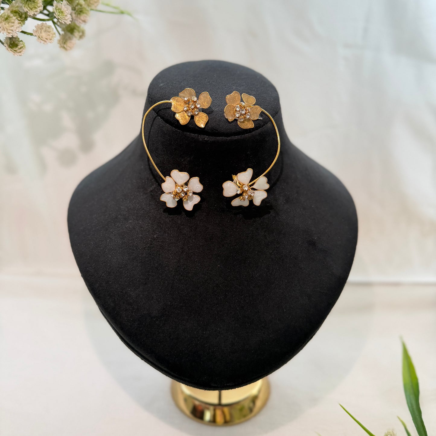 Zlata Necklace & earrings