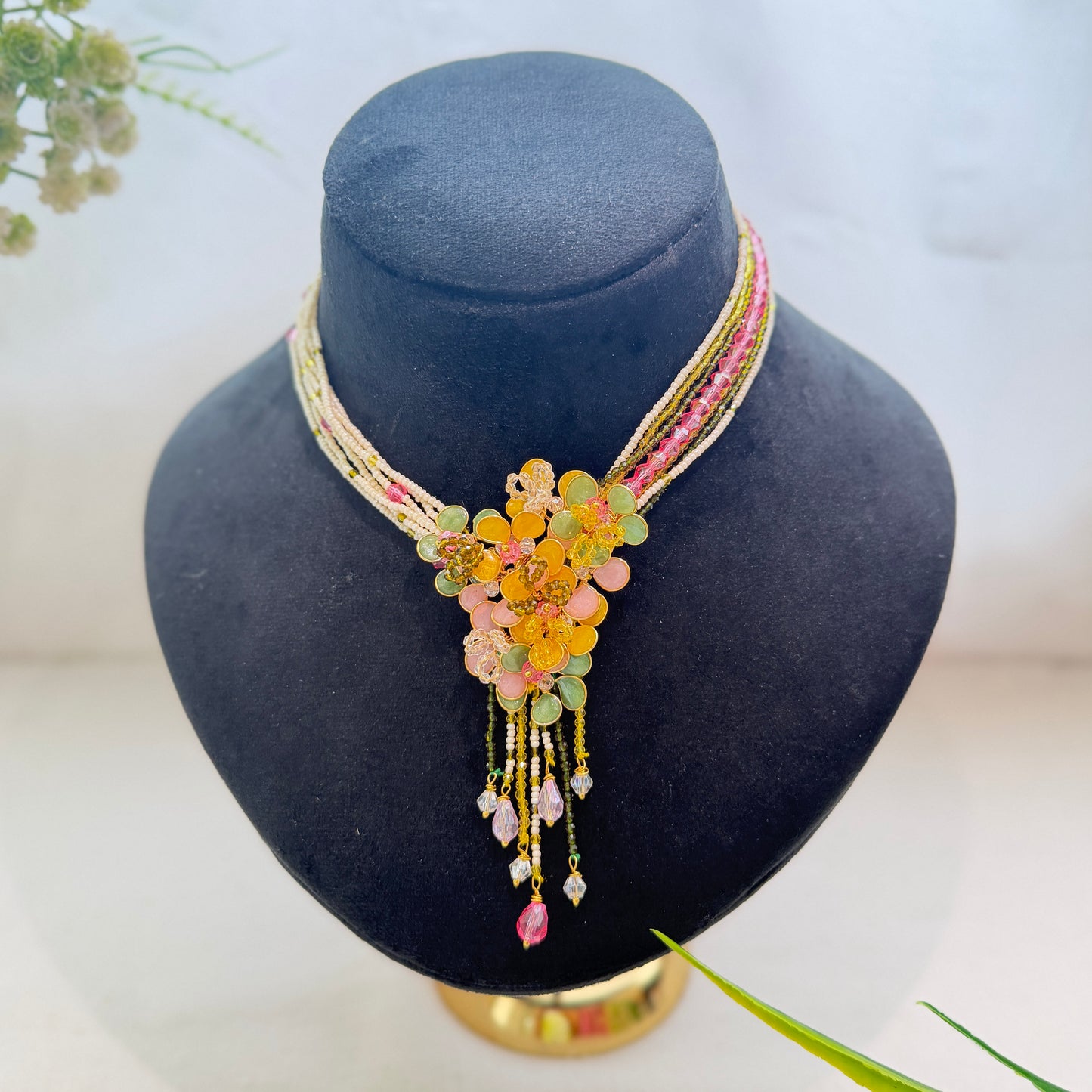 Riley Necklace & earrings