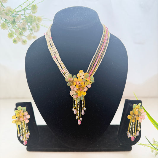 Riley Necklace & earrings