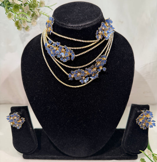 BlueBelle Necklace & earrings