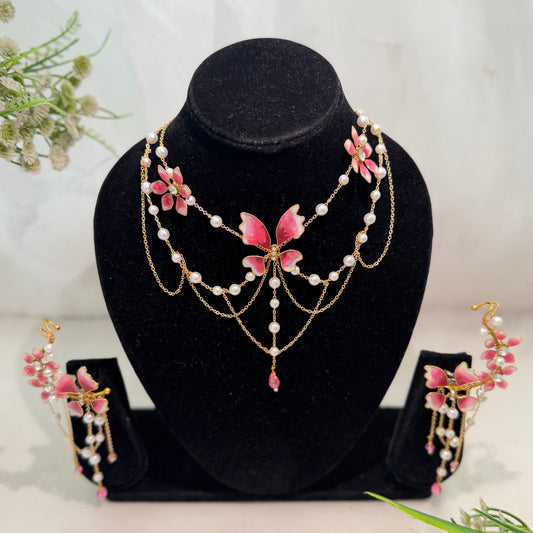 Viha Necklace & earrings