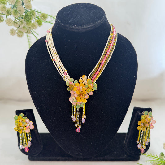 Riley Necklace & earrings