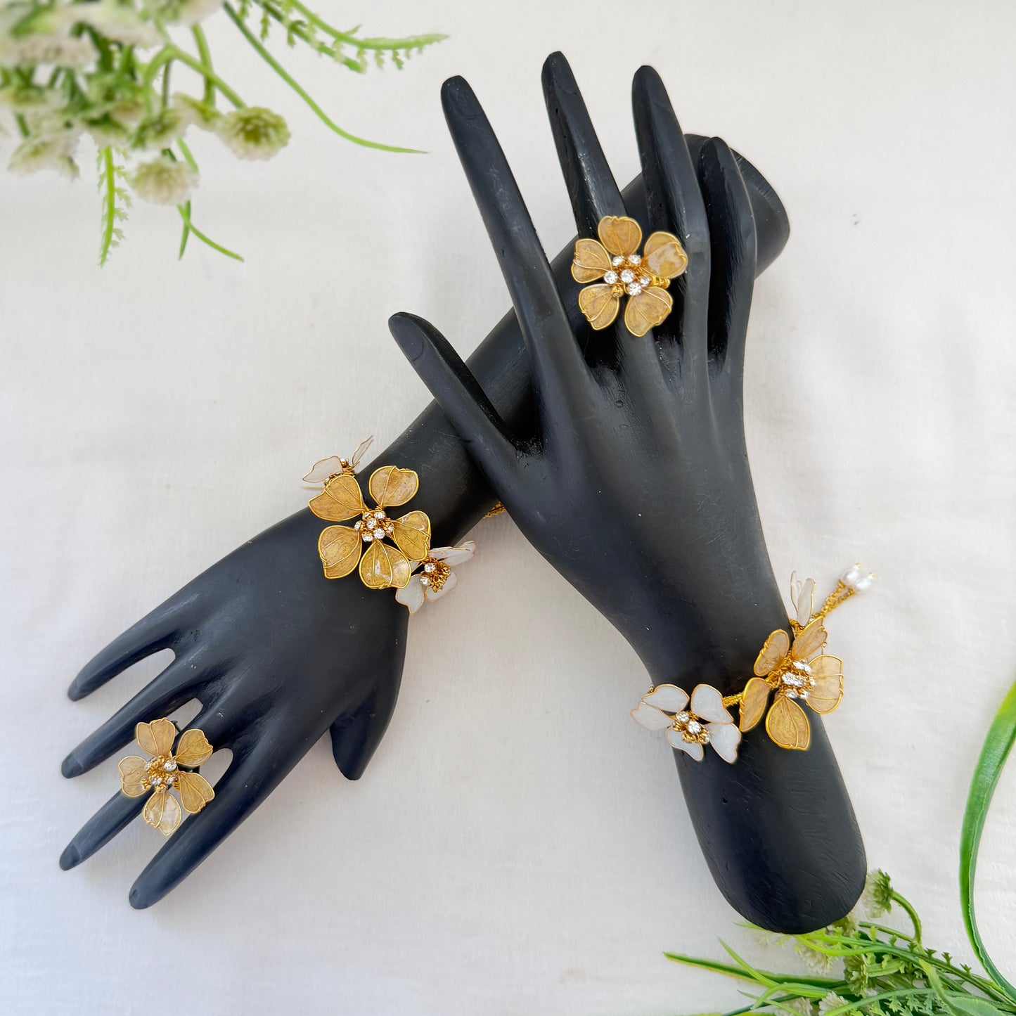 Glimmer Bracelets and Rings