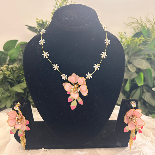 Elisa Necklace & earrings