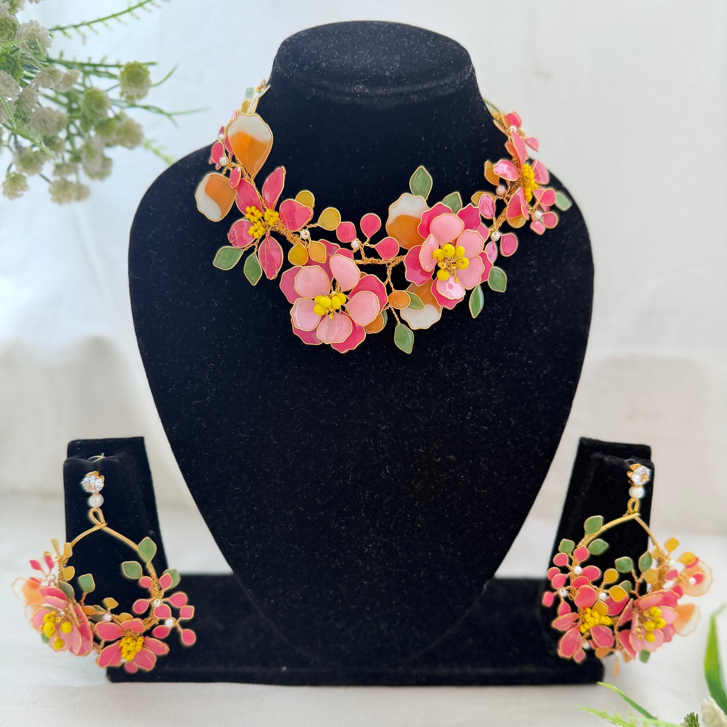 Elia Necklace & earrings