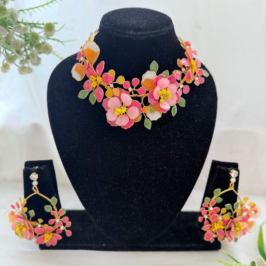 Elia Necklace & earrings