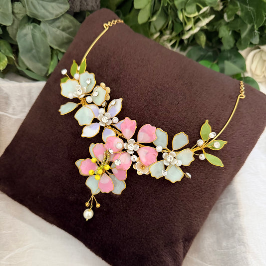 Helena Necklace & earrings