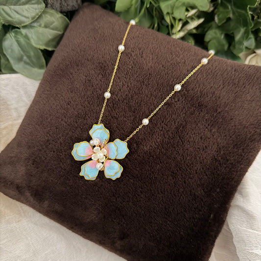 Liana Necklace & earrings