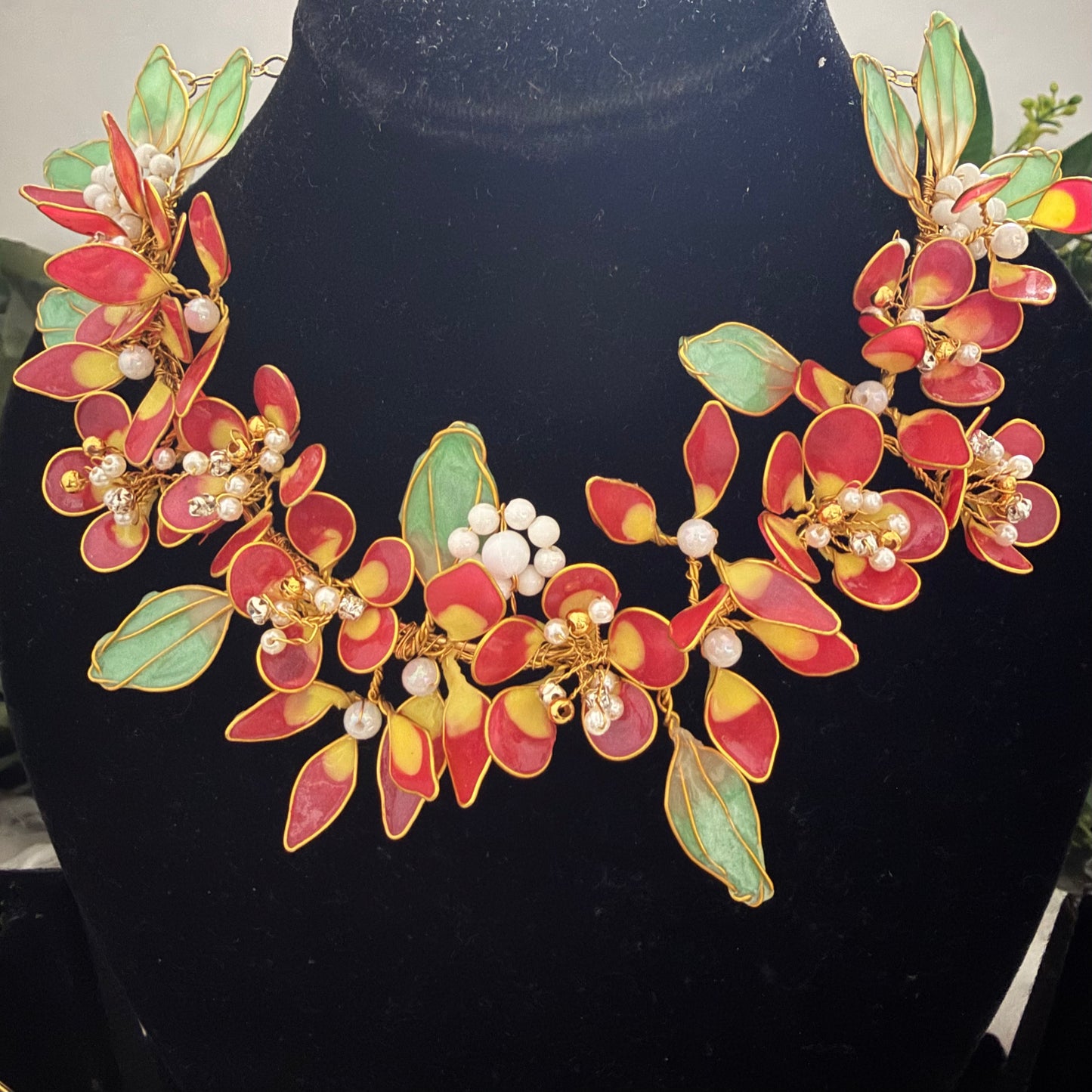 Elora Necklace & earrings