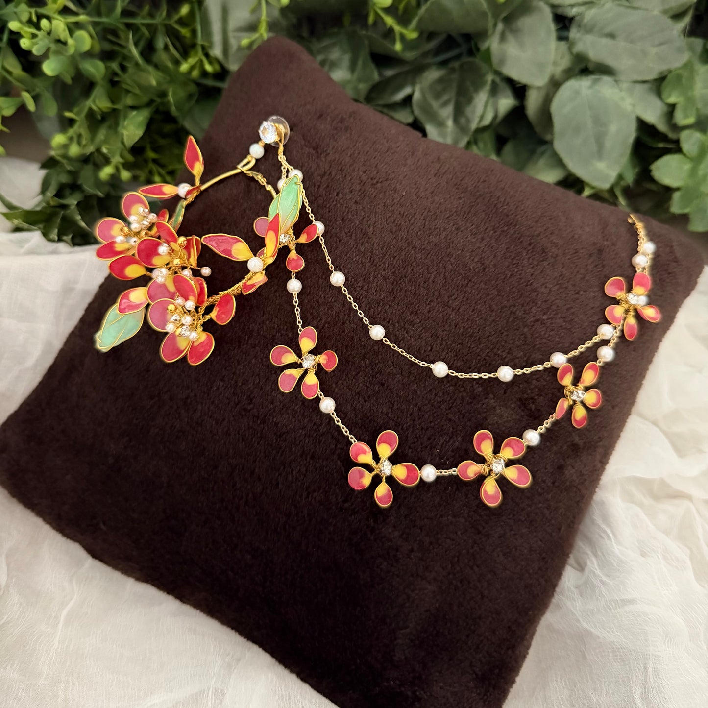 Elora Necklace & earrings