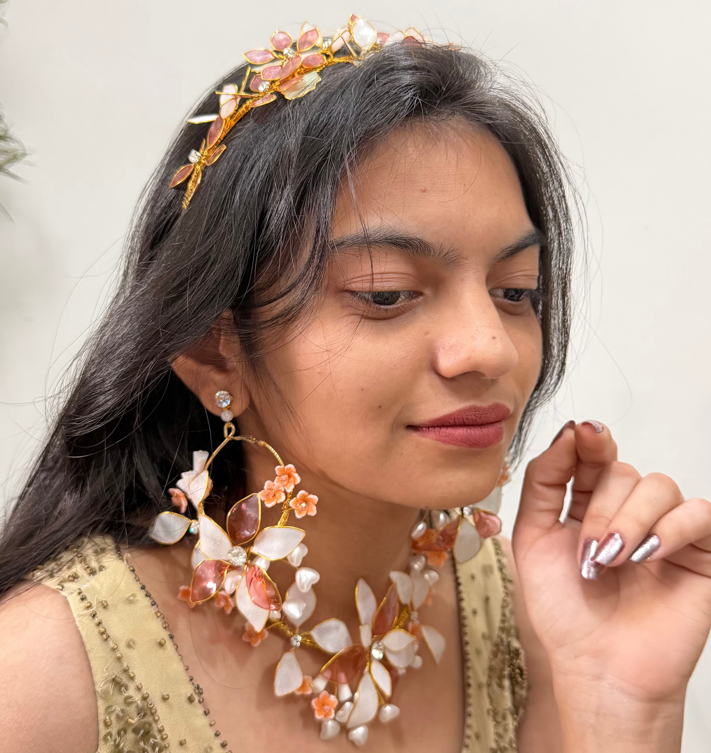 Paris Necklace & earrings