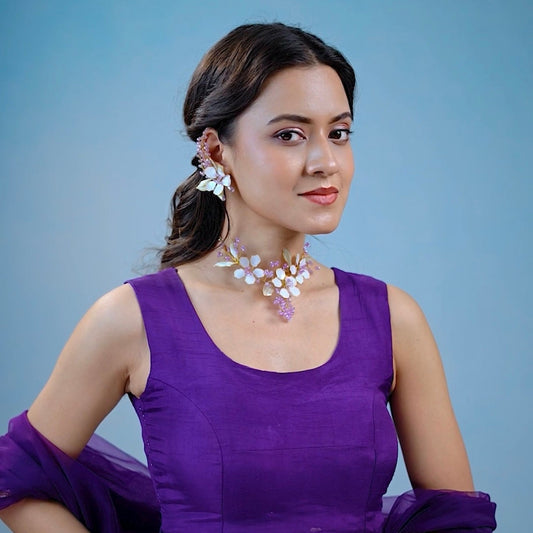 Neoma Necklace & earrings