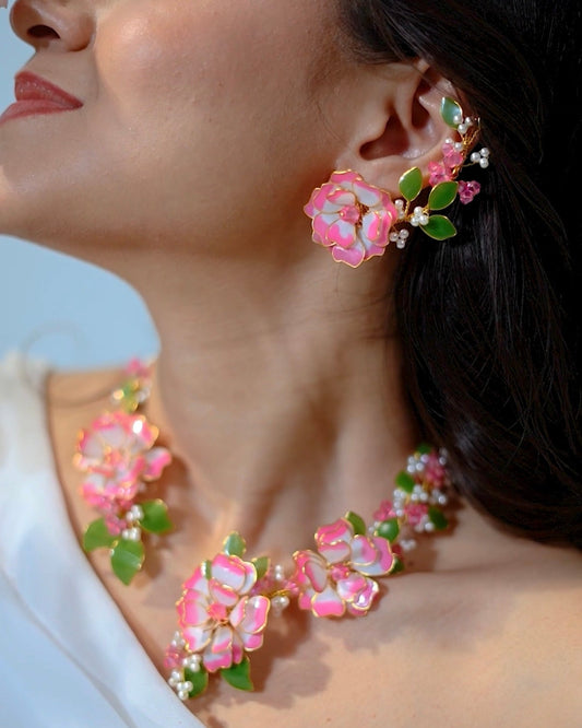 Ira Necklace & earrings
