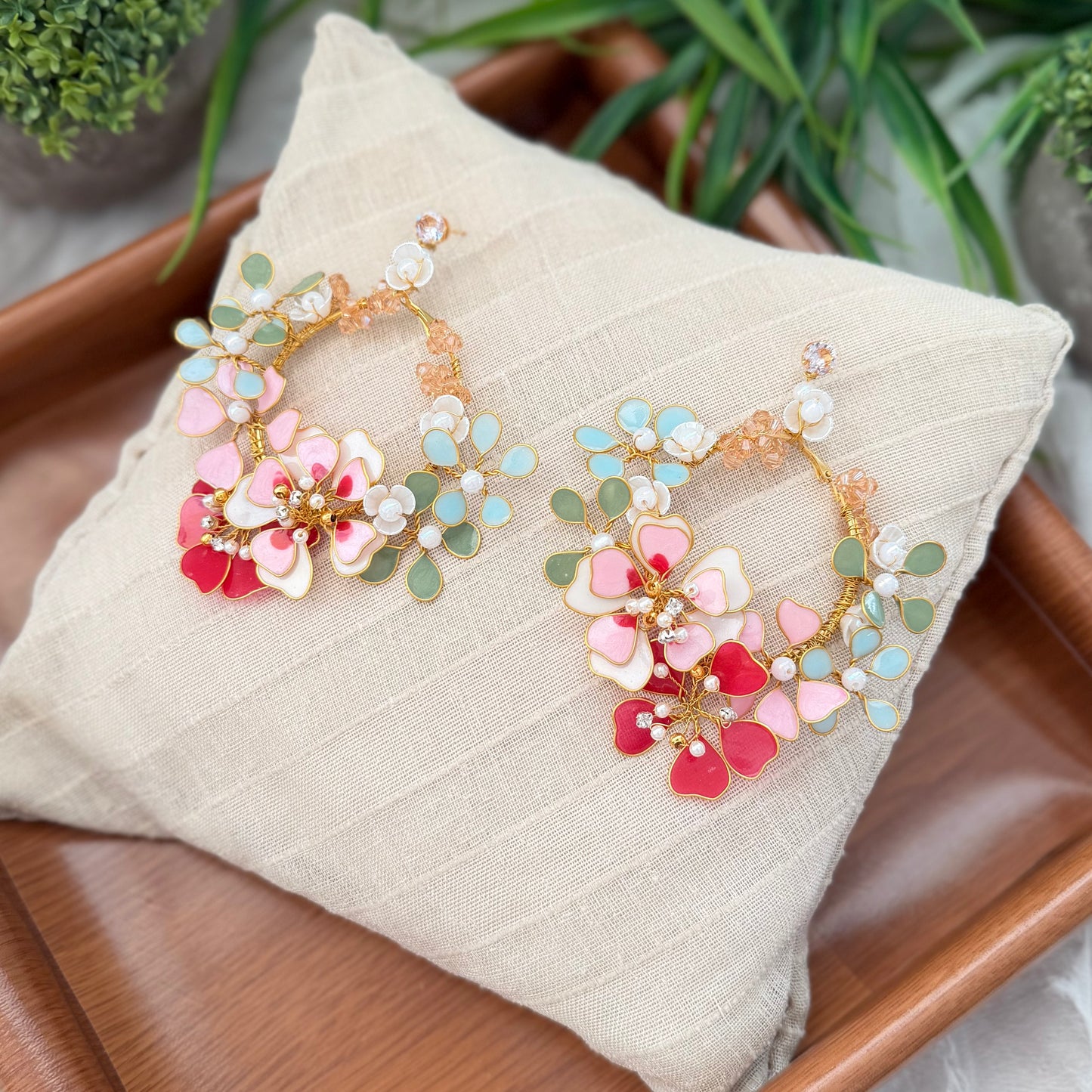 Amina Necklace & earrings