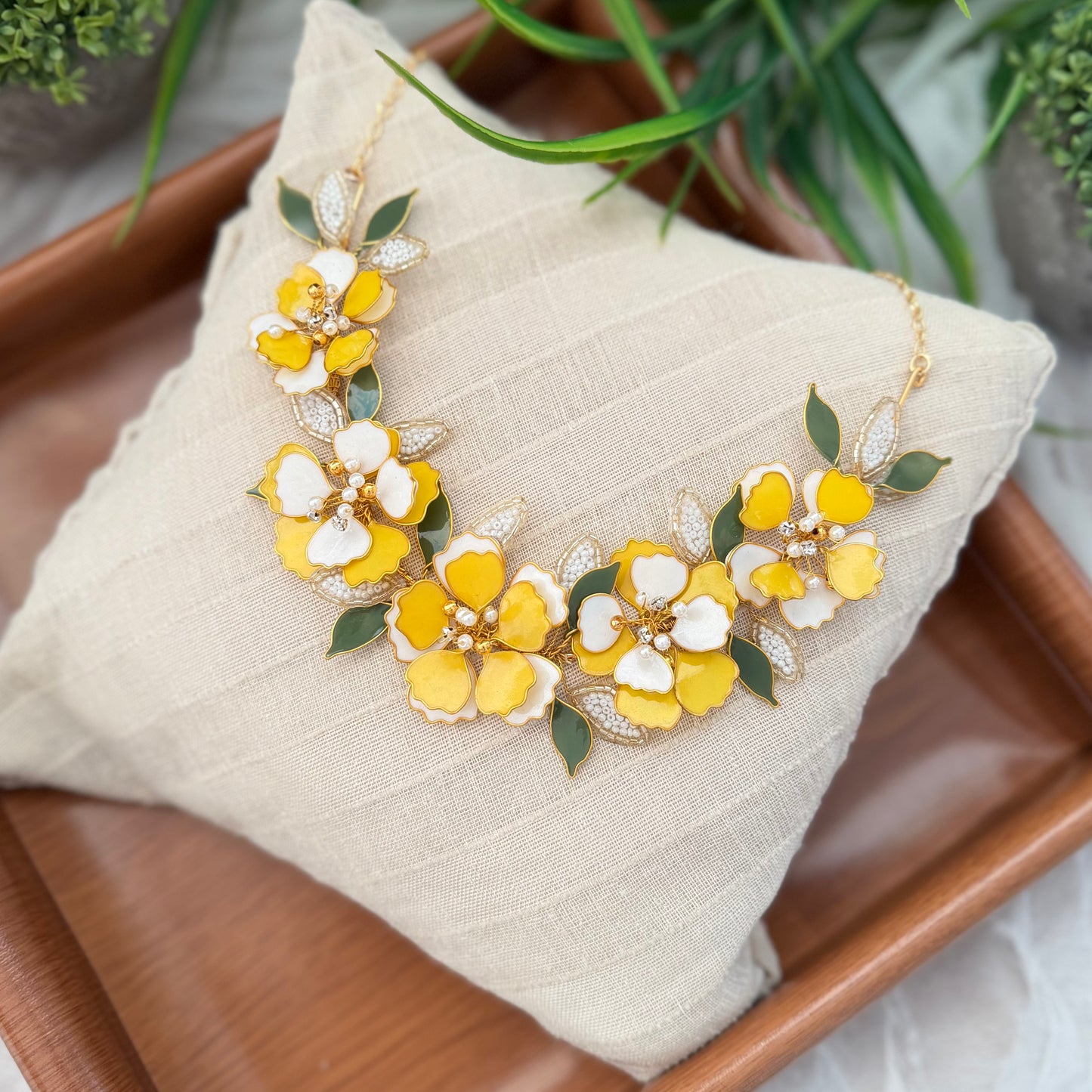 Rachel Necklace & earrings