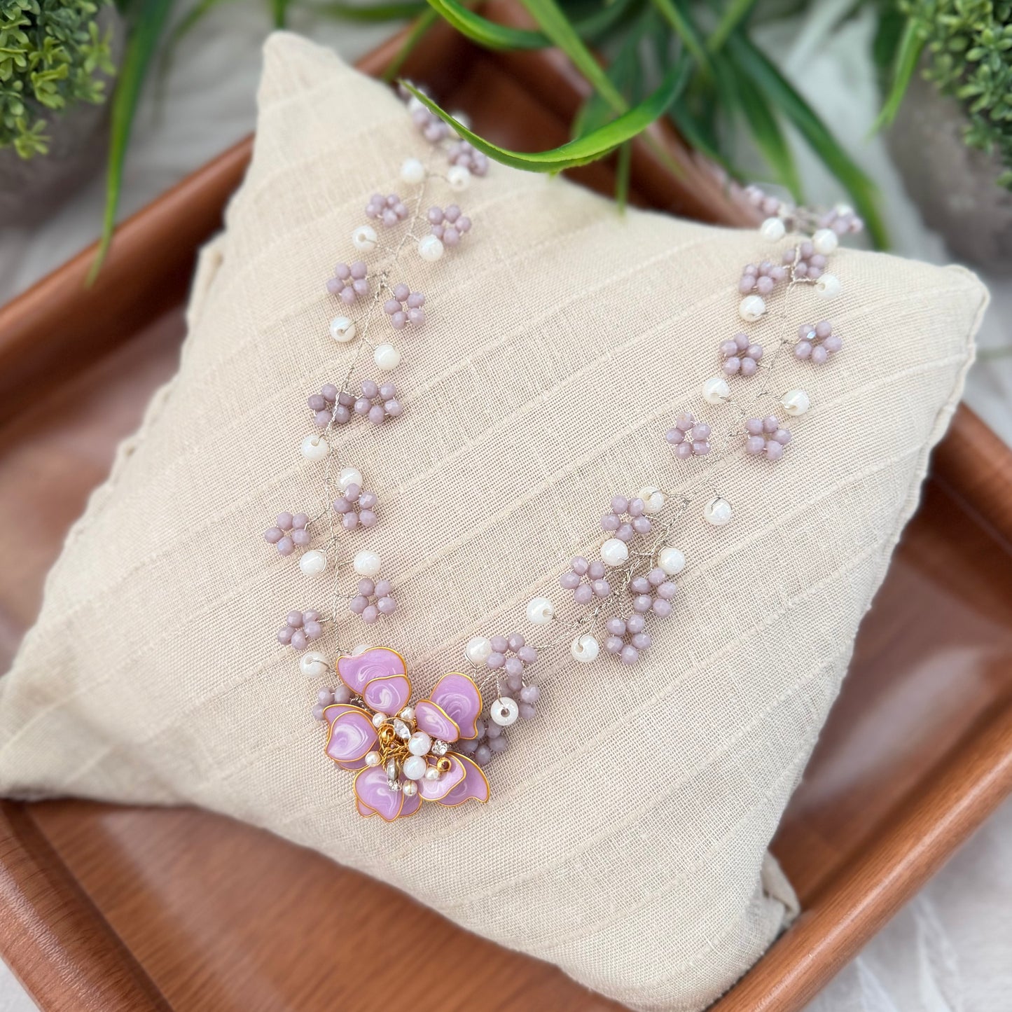 Alessia Necklace & earrings