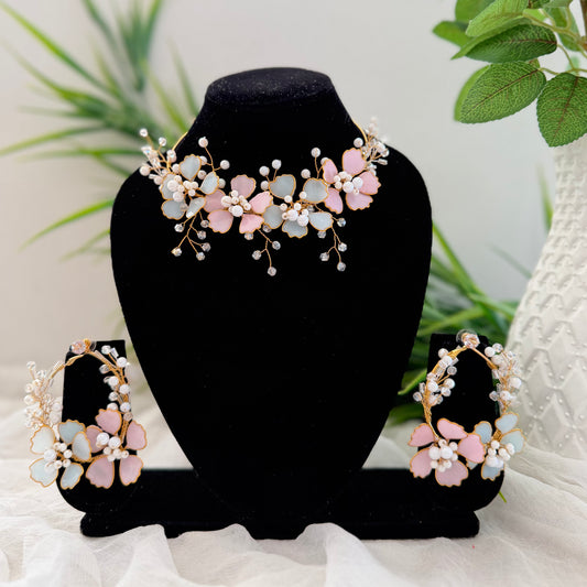 Kylie Necklace & earrings