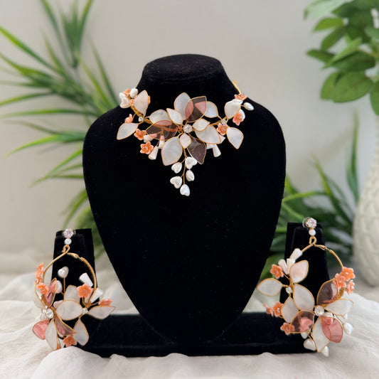 Paris Necklace & earrings