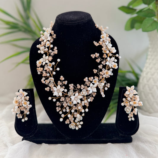 Azalea Necklace & earrings