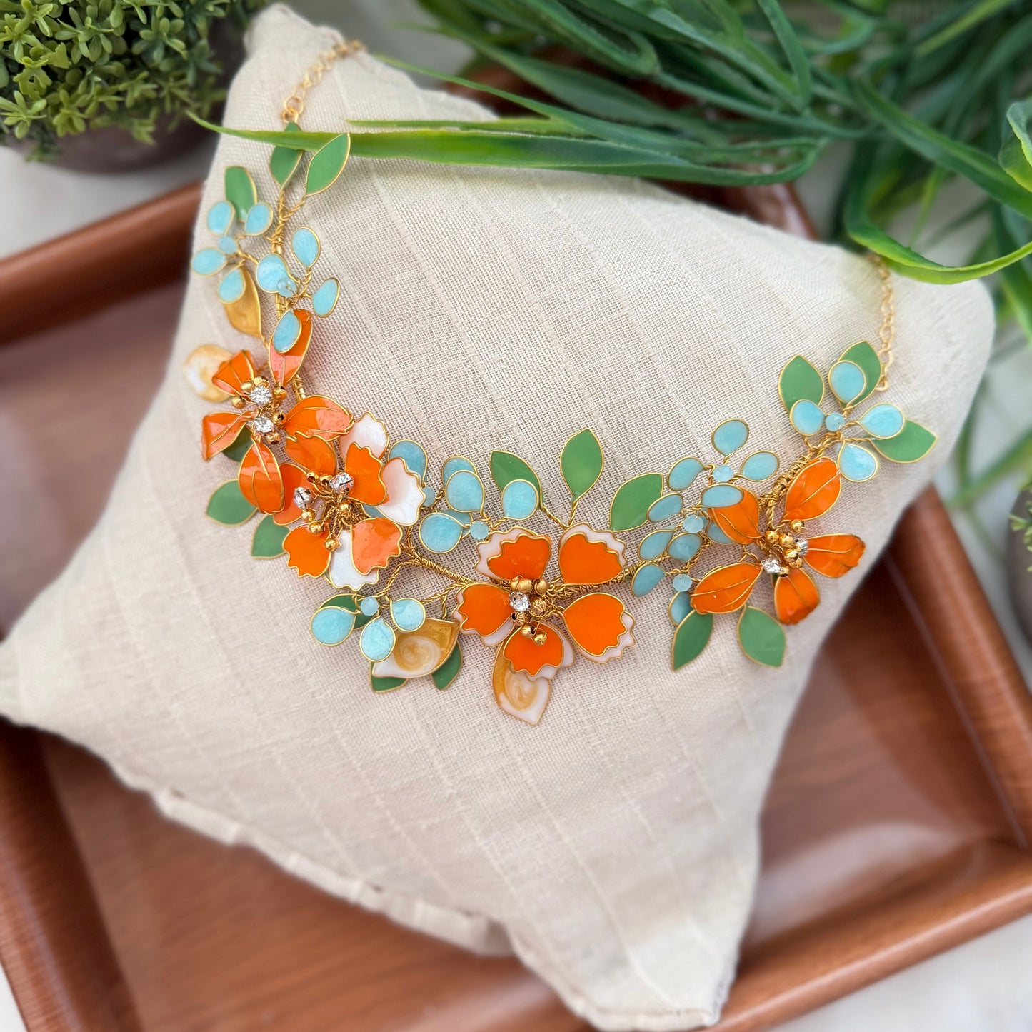 Lyra Necklace & earrings