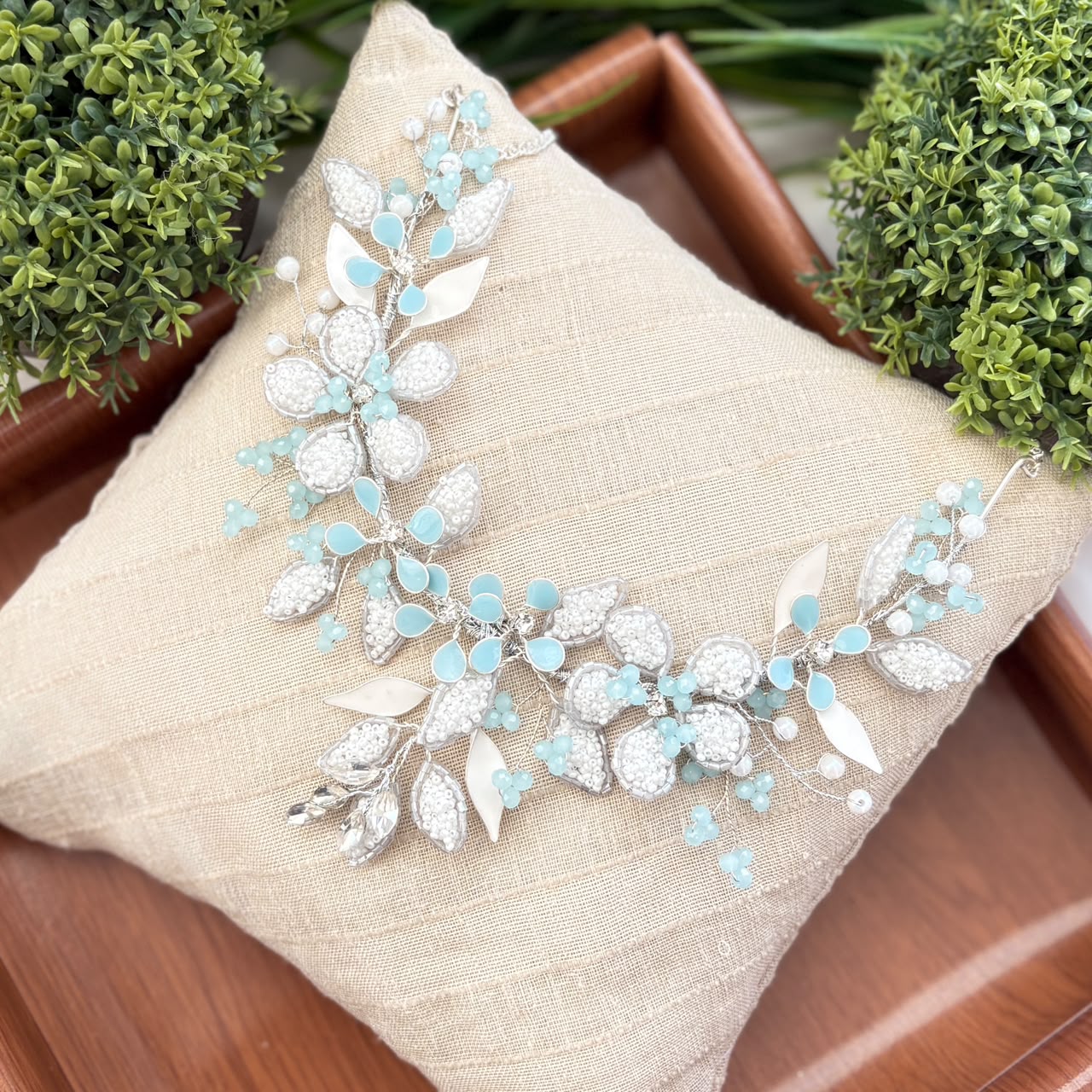 Frozen Bloom Necklace & earrings