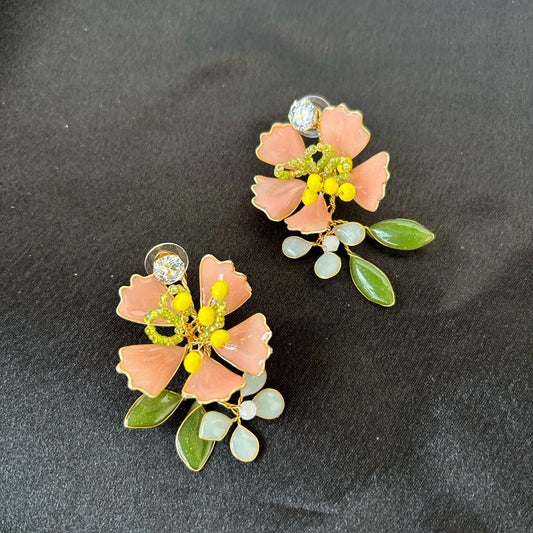 Elena Necklace & earrings