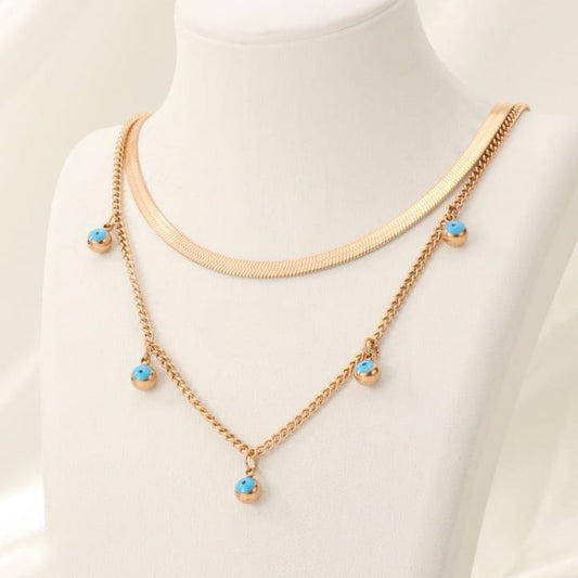 Elodie Chain with Pendent