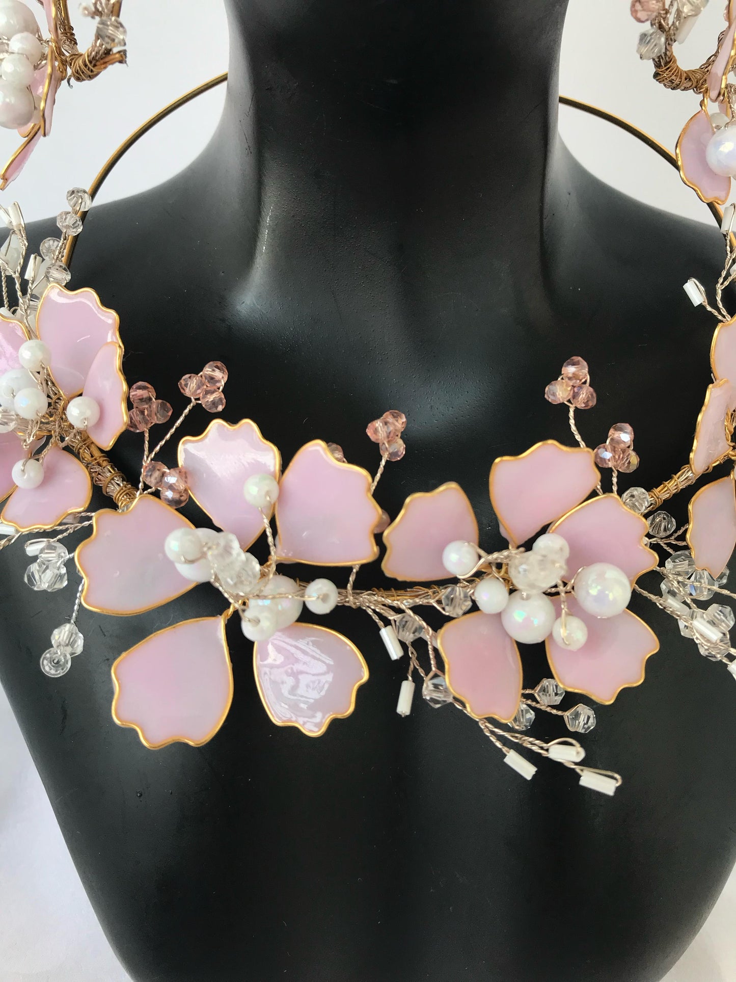 Iris Necklace & earrings