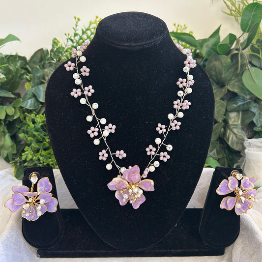 Alessia Necklace & earrings