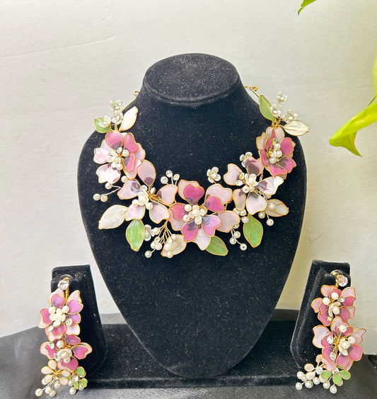 Mariana Necklace & earrings