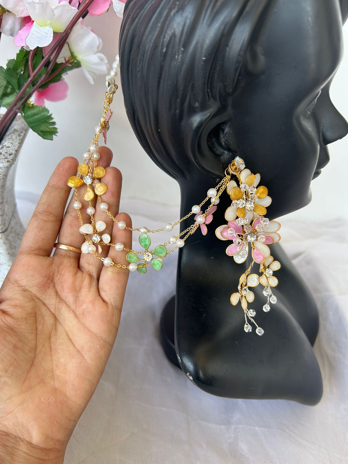 Hazel Necklace & earrings