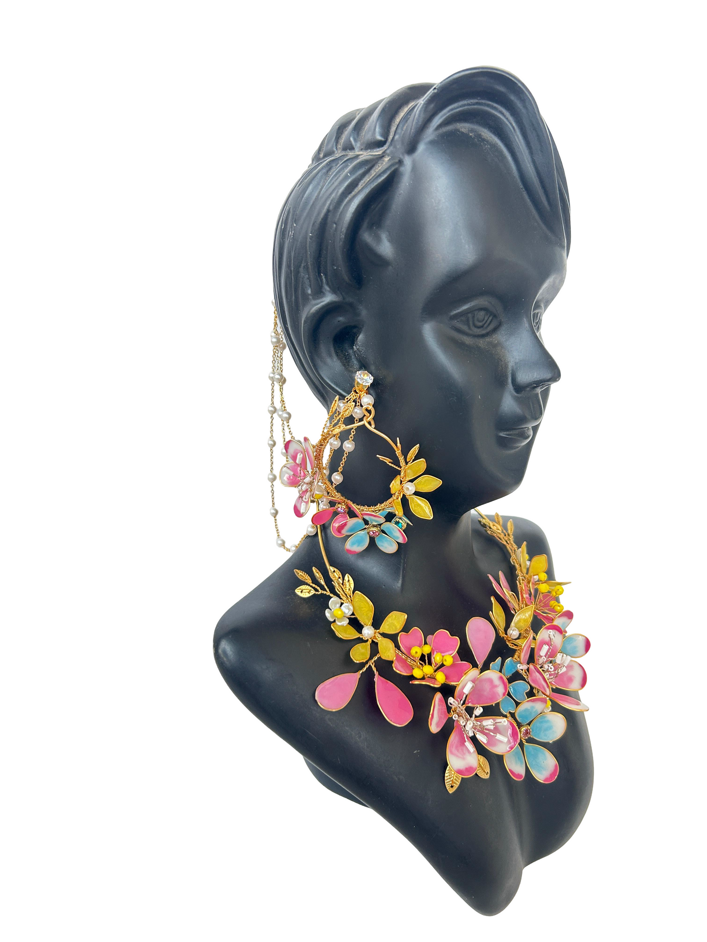 Adeline Necklace & earrings