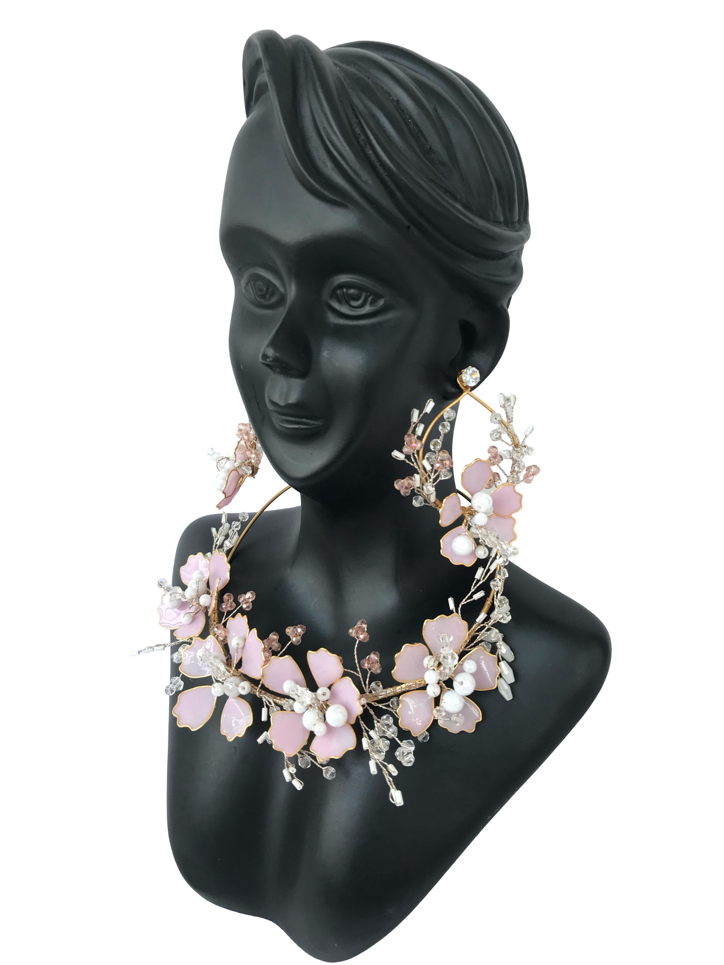 Iris Necklace & earrings