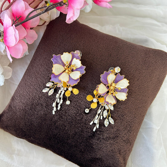 Violet Earrings