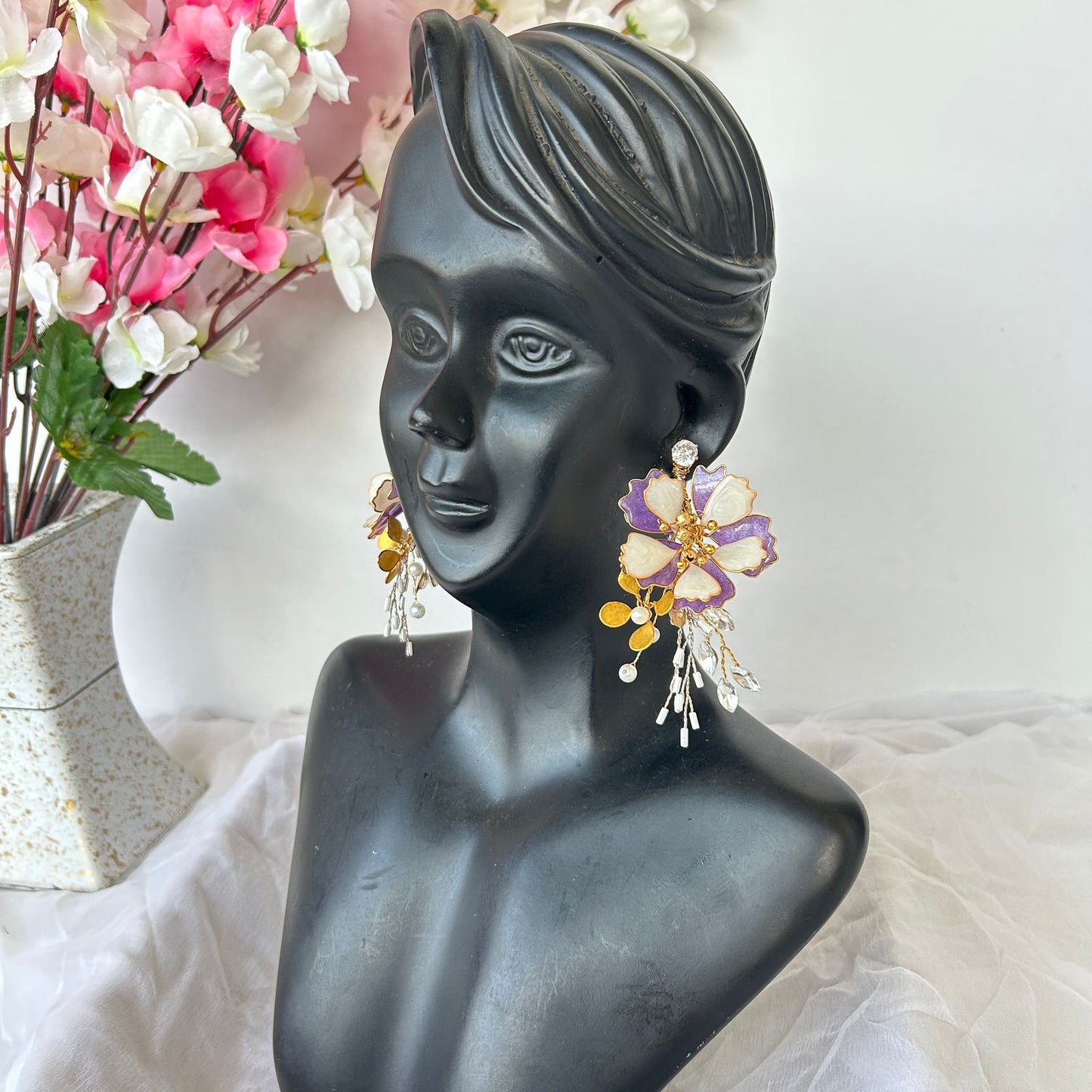 Violet Earrings
