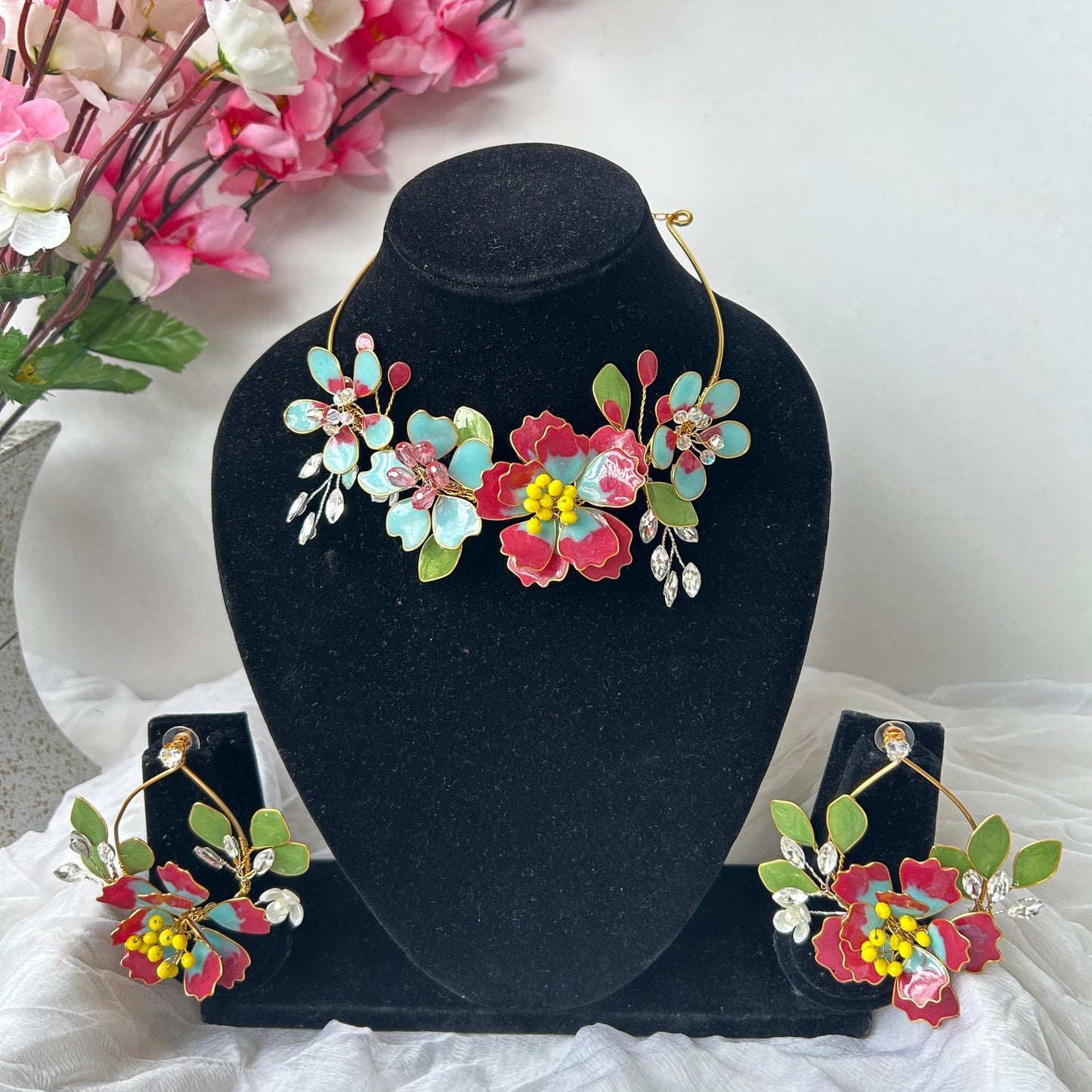 River Necklace & earrings