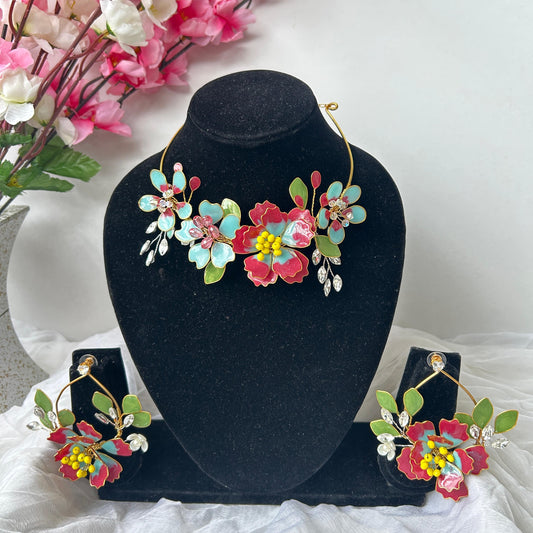 River Necklace & earrings
