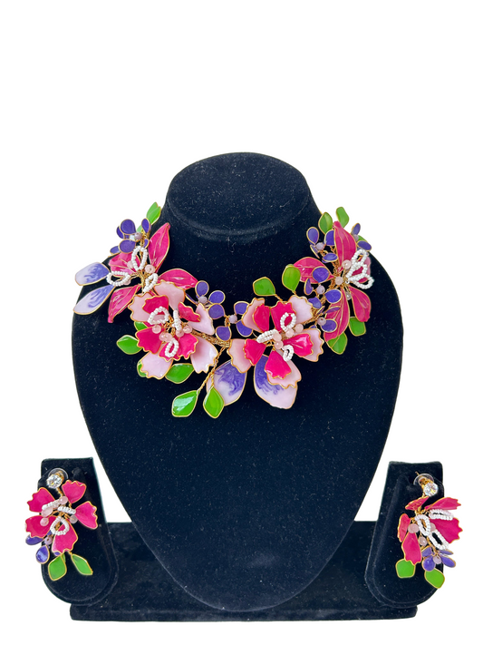 Georgia Necklace & earrings
