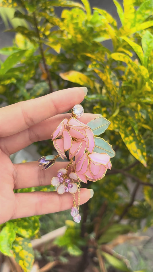Rosé Earrings